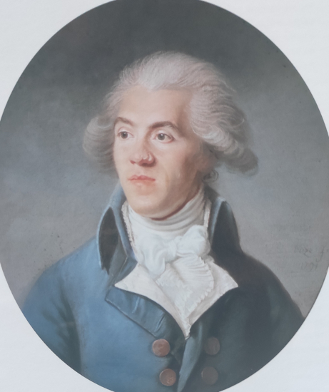 Antoine Barnave, député à la Constituante exécuté en novembre 1793